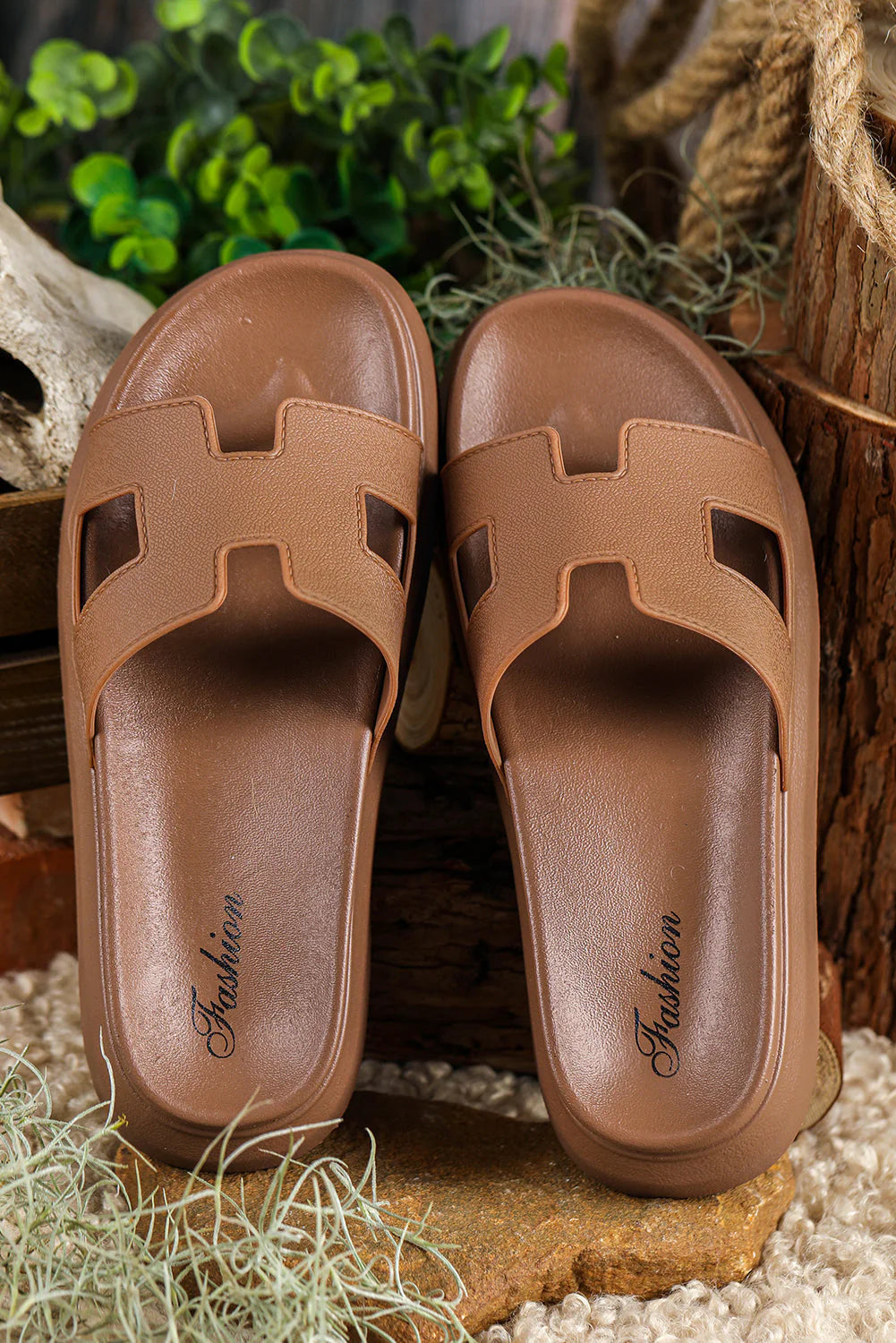 Orthopedic Platform Slide Sandals