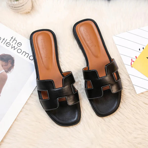 Slip-On H-Strap Sandals