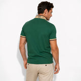 Polo Shirt Check Collar
