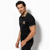 Polo Shirt Check Collar