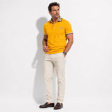 Polo Shirt Check Collar