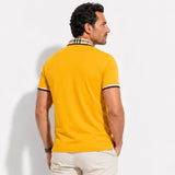 Polo Shirt Check Collar