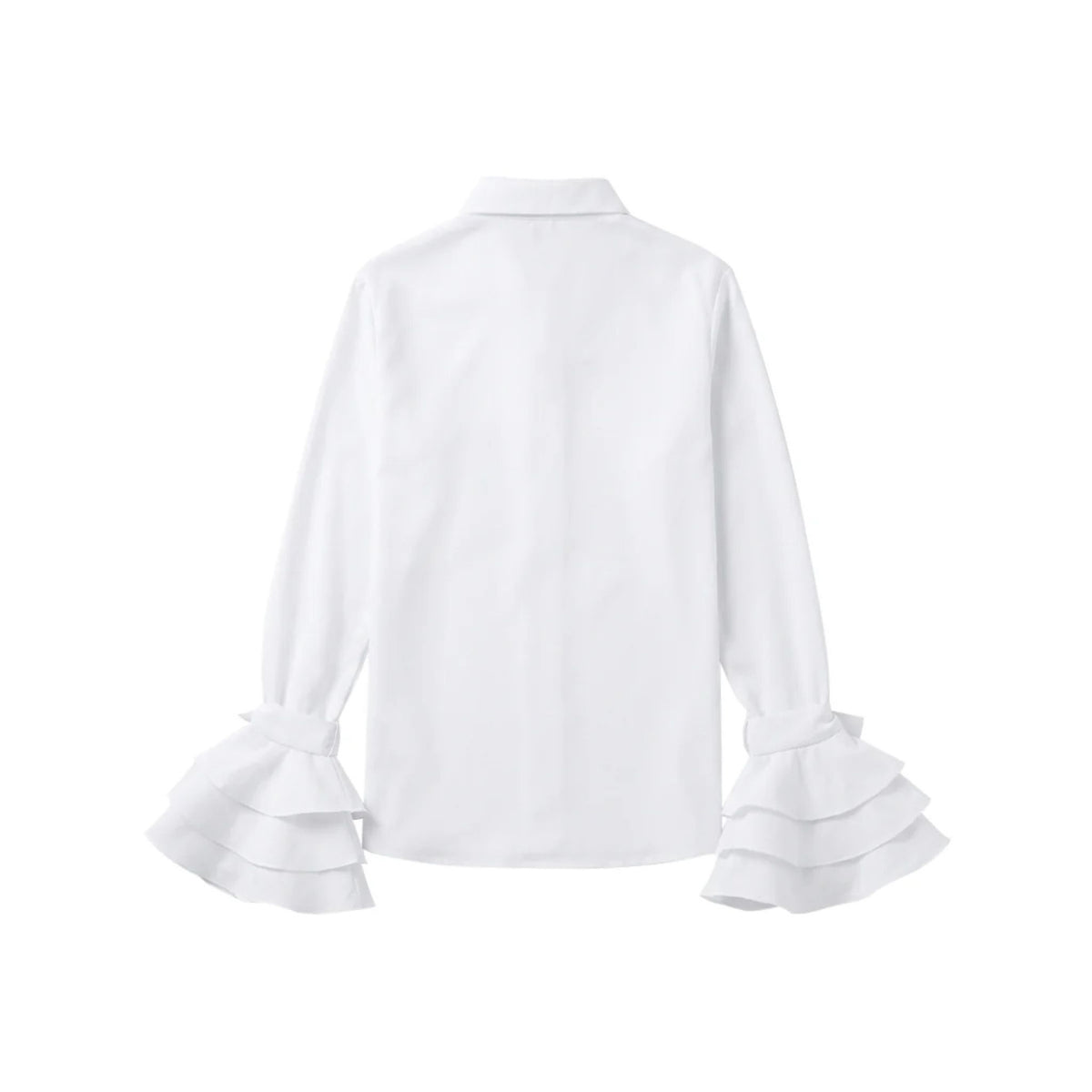 Ruffle Bow Corset Blouse