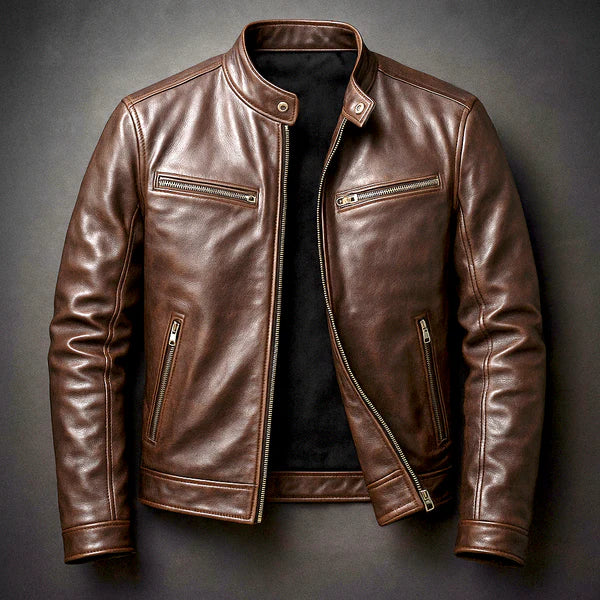 Vintage Zip-Front Jacket