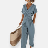 Women's Draped Pant Set