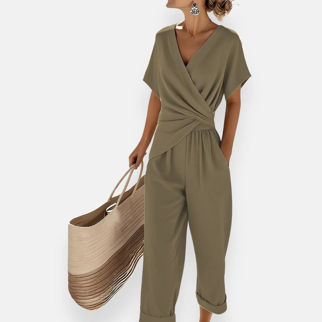 Women's Draped Pant Set