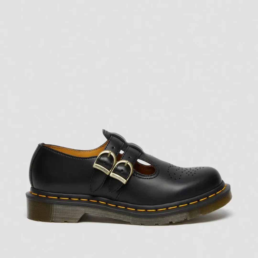Double Buckle Mary Jane Flats