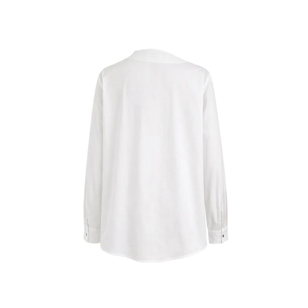 Asymmetric Button Blazer