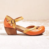 Women's Buckled Block Sandals