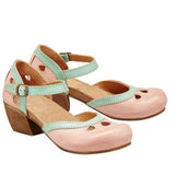Women's Buckled Block Sandals