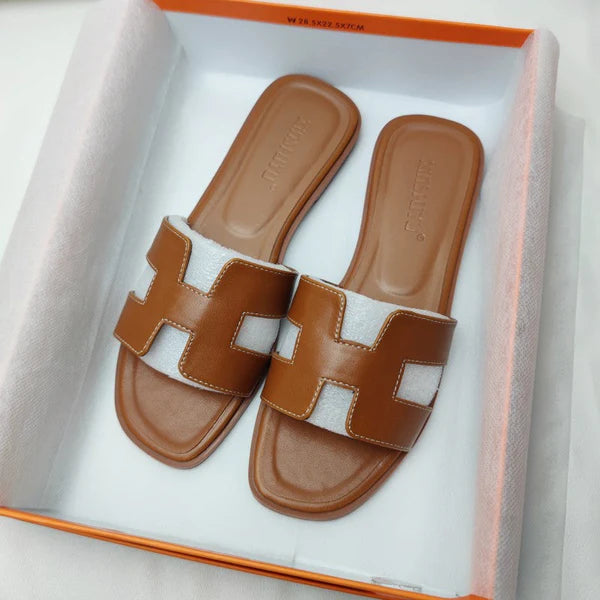 Slip-On H-Strap Sandals