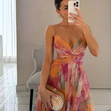 Floral Wedding Guest Maxi Dress