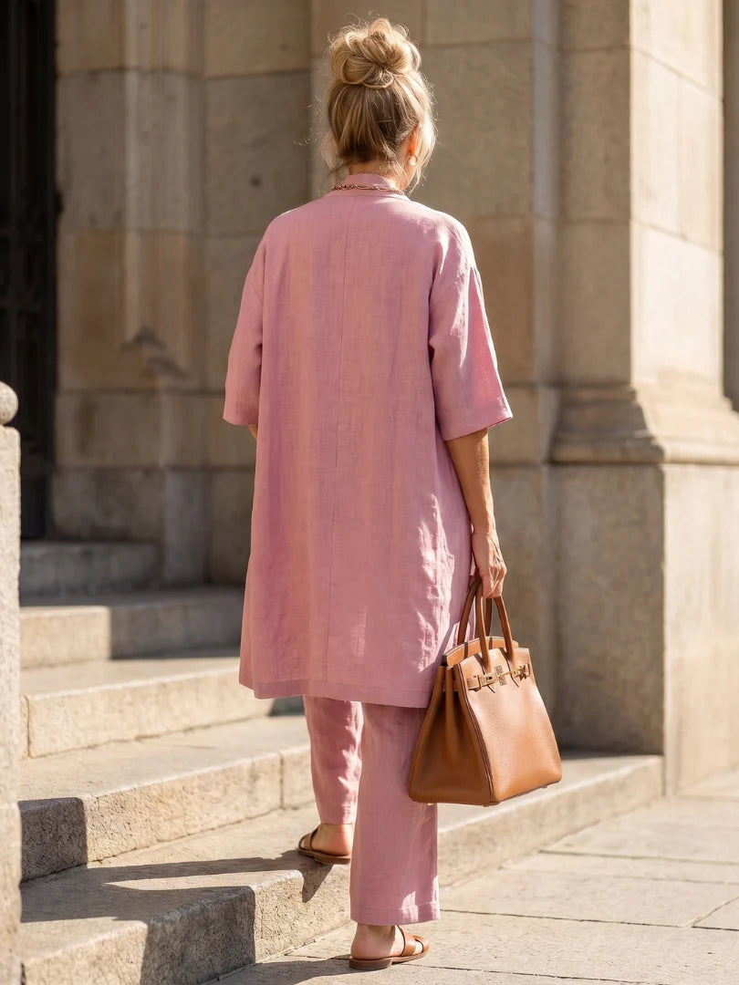 Three-Piece Relaxed Pant Set