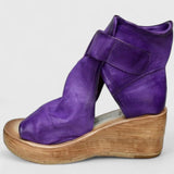 Women's Buckled Wedges Sandals
