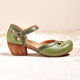 Women's Buckled Block Sandals