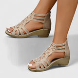 Women's Geometric Orthopedic Wedge Sandals