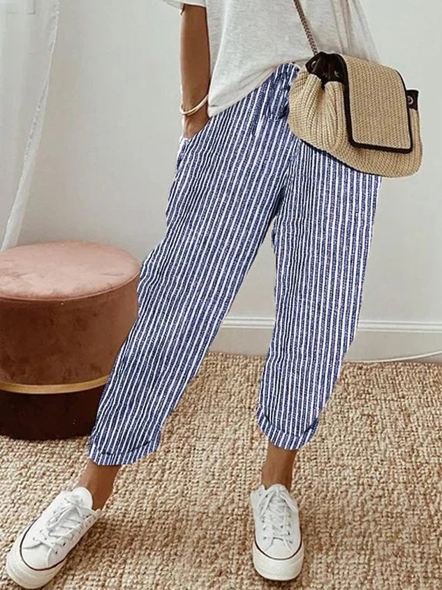 Relaxed Casual Drawstring Pants