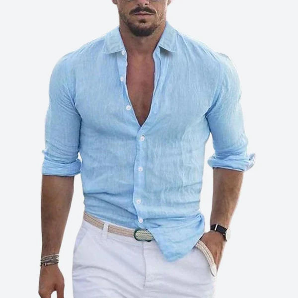Slim Fit Button-Up Shirt