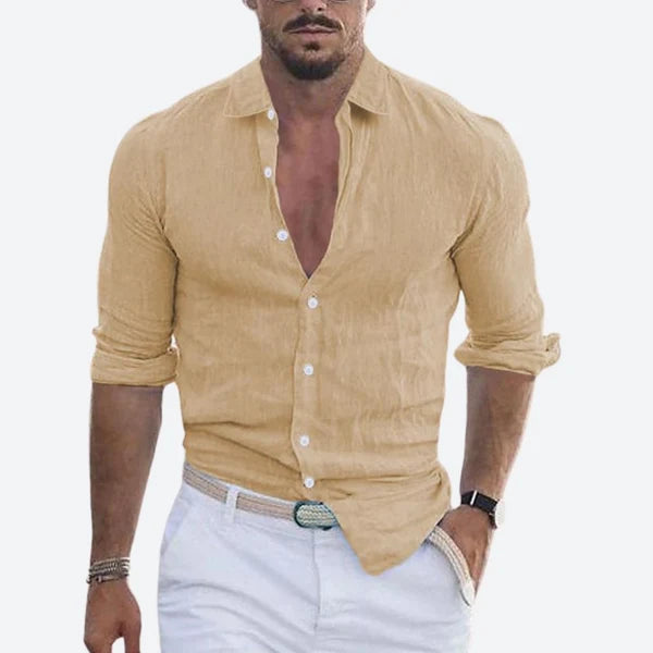 Slim Fit Button-Up Shirt