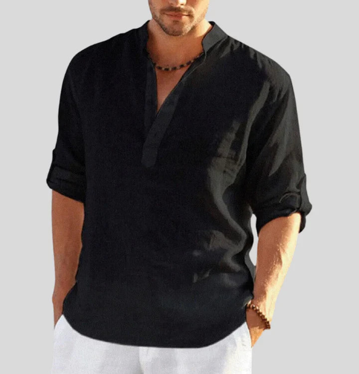 Open Collar Shirt