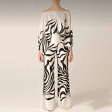 Off-Shoulder Lantern Sleeve Set