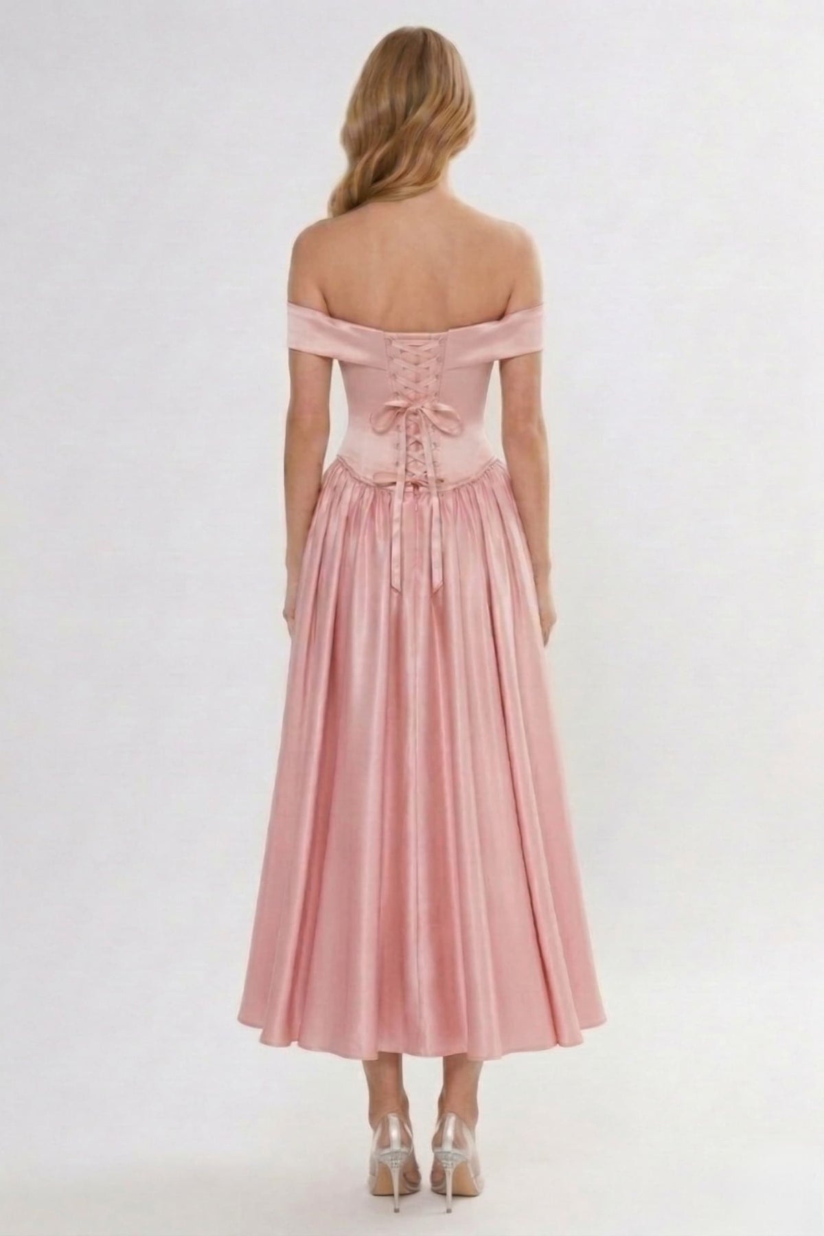 A-Line Ankle Length Cap Sleeve Bridesmaid Dress