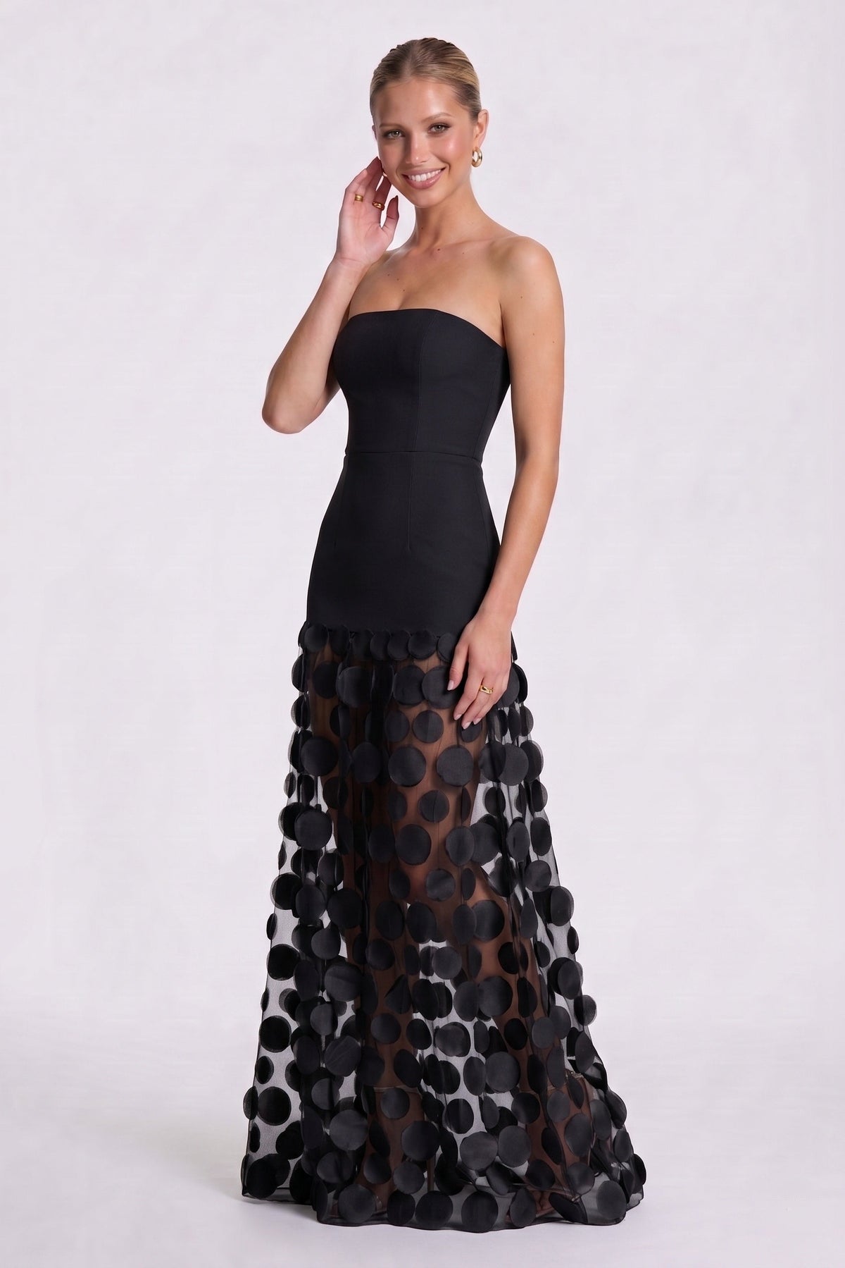 Women's A-Line Wedding Guest Maxi Dress