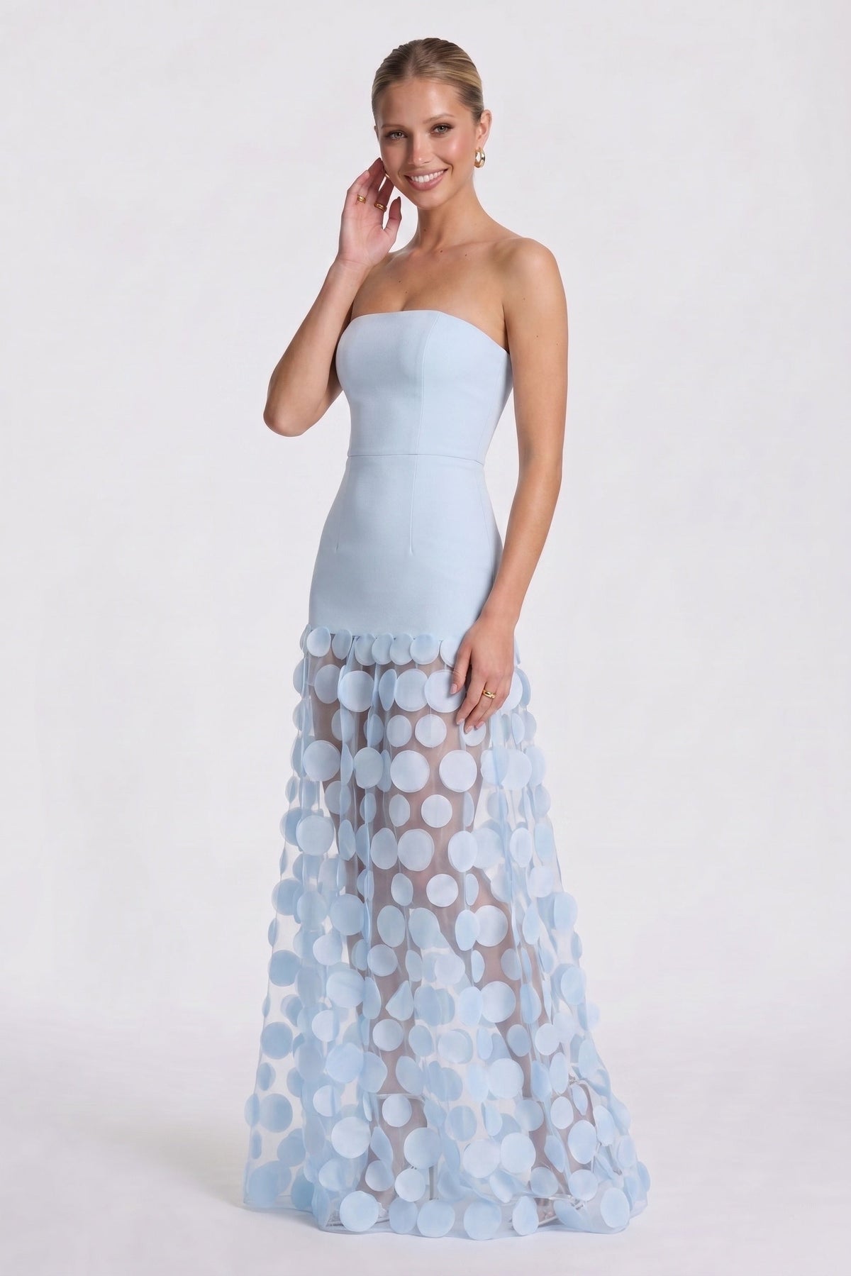 Women's A-Line Wedding Guest Maxi Dress