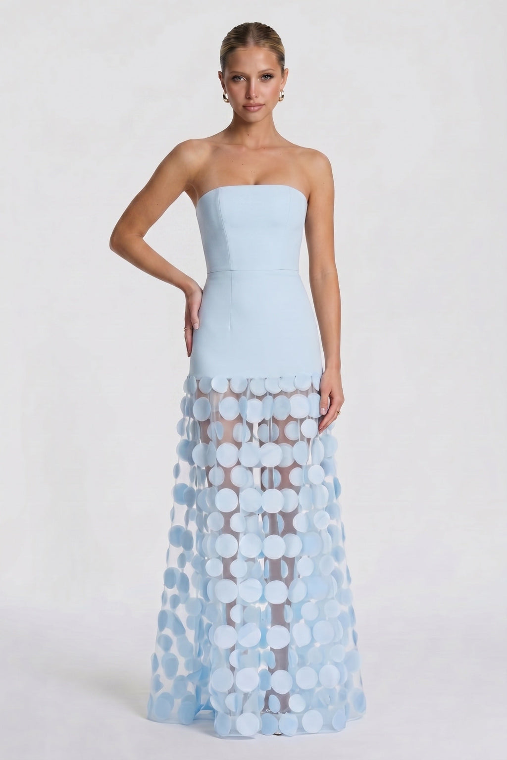Women's A-Line Wedding Guest Maxi Dress