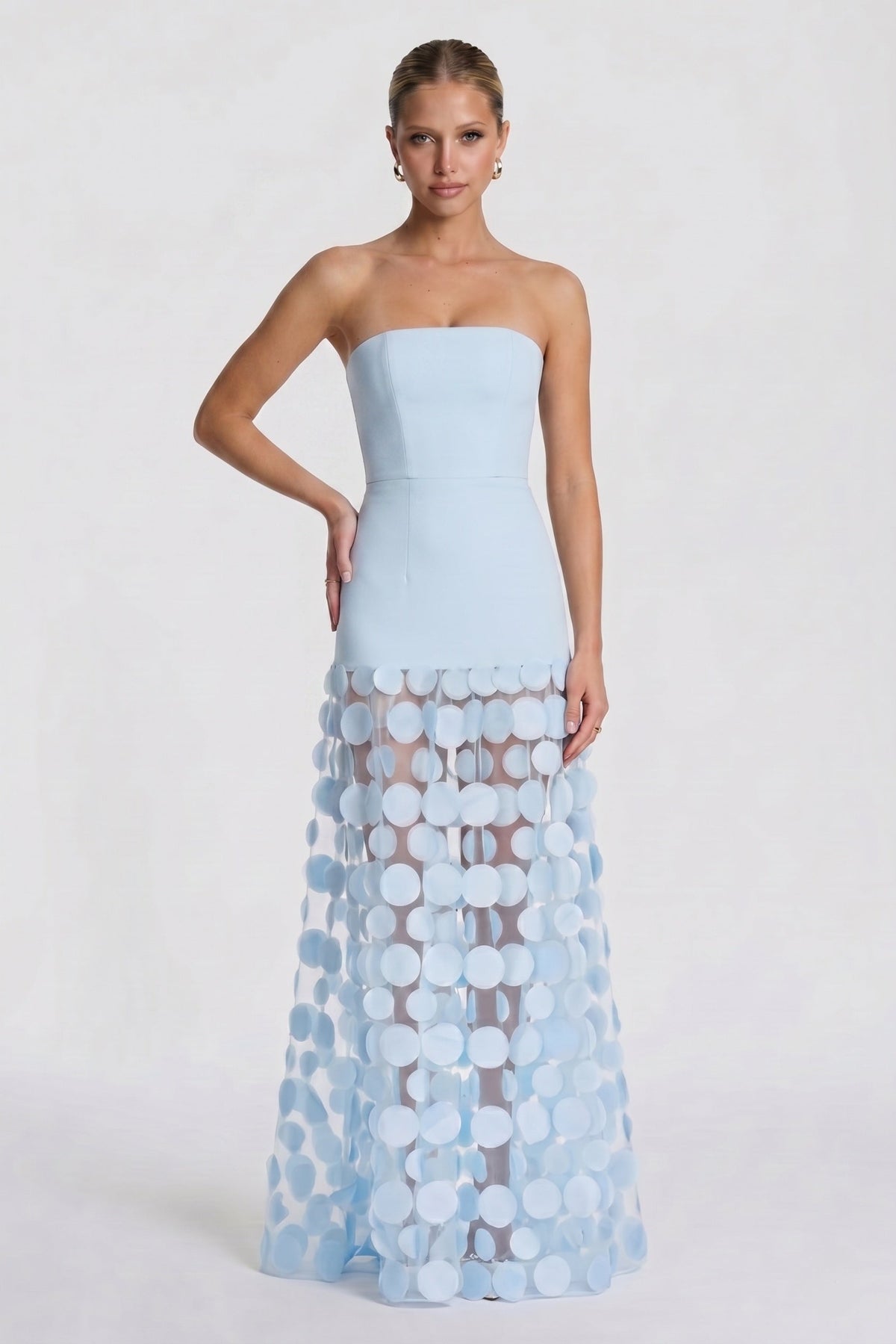 Women's A-Line Wedding Guest Maxi Dress