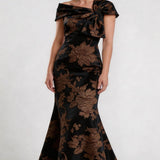 Mermaid Floor Length Mother of the Bride Dress
