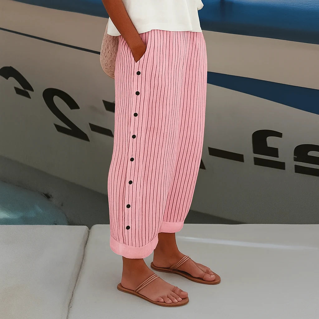 Relaxed Fit Side-Pocket Trousers