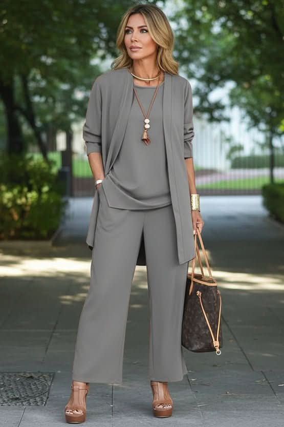 Three-Piece Flowy Lounge Set