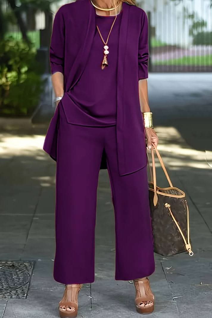 Three-Piece Flowy Lounge Set