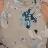 Floral Burnout Midi Dress