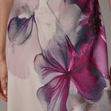 Cross Front Halter Midi Dress