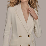 Double Breasted Maxi Coat Dress