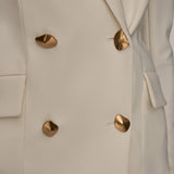Double Breasted Maxi Coat Dress