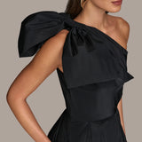 One Shoulder Ball Gown