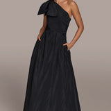 One Shoulder Ball Gown