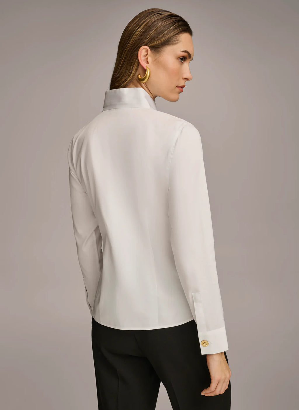 Notch Collar Button Down