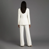 Blazer and Wide Leg Trouser Set