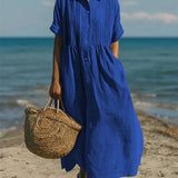 Collared Shirt Dress