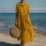 Collared Shirt Dress