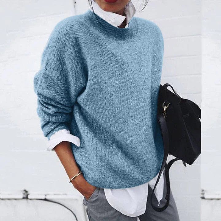 Loose Fit Knit Pullover