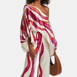 Off-Shoulder Lantern Sleeve Set