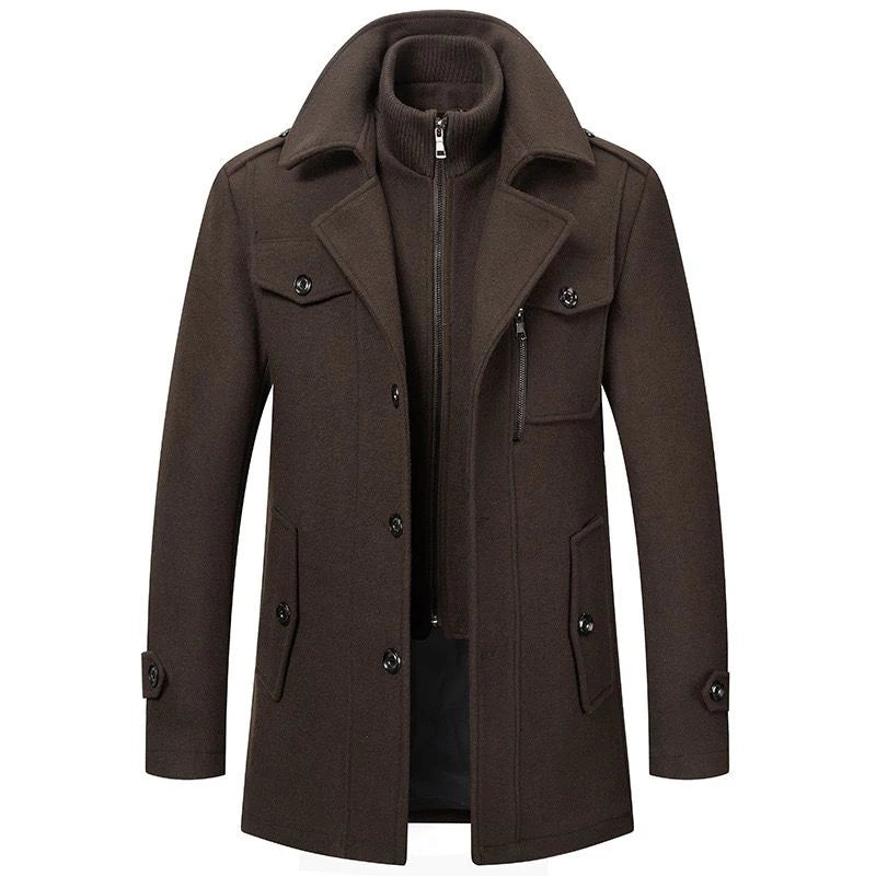Two-Piece Lined Winter Coat