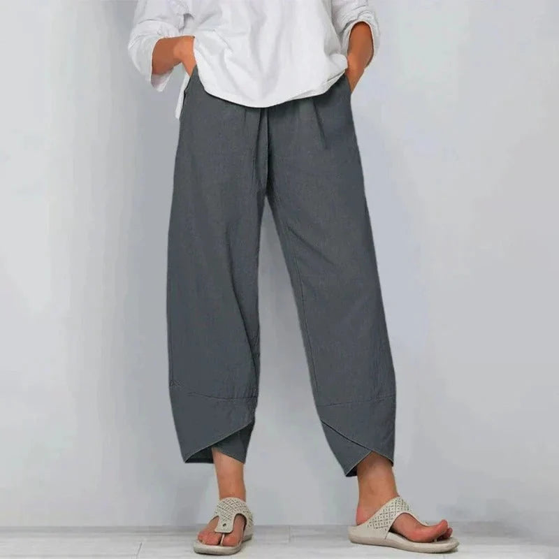 Lightweight Relaxed Trousers