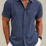 Short Sleeve Button-Up Shirt