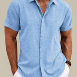 Short Sleeve Button-Up Shirt